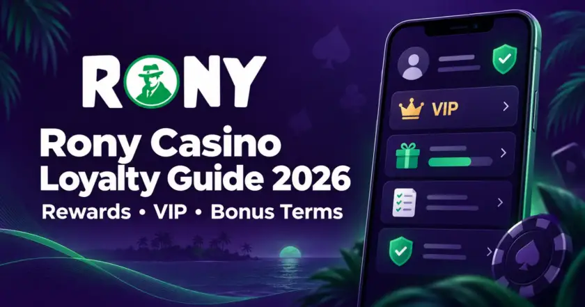 Rony Casino Loyalty Guide 2026 – Rewards, VIP & Bonus Terms